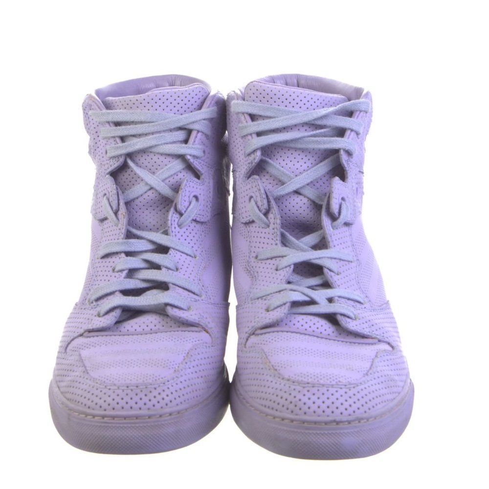 Balenciaga sz 41IT / US 11 women's purple leather high tops authenticated - Picture 3 of 12